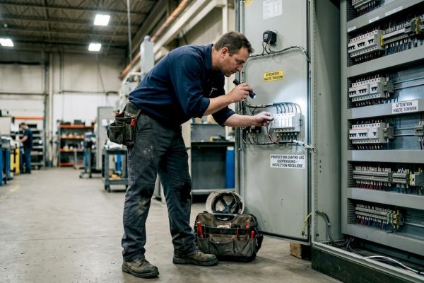 Contrôle des installations de protection contre la foudre réalisé par un ingénieur