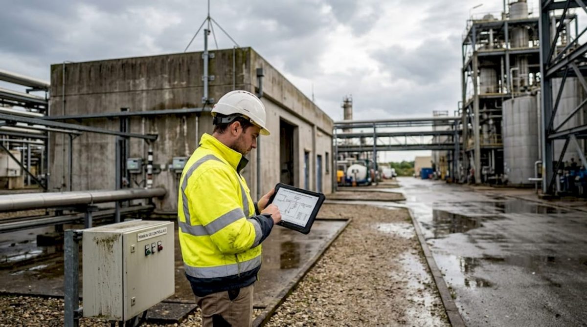 Ingénieur spécialisé dans le contrôle et la maintenance des parafoudres en milieu industriel