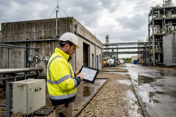 Ingénieur spécialisé dans le contrôle et la maintenance des parafoudres en milieu industriel