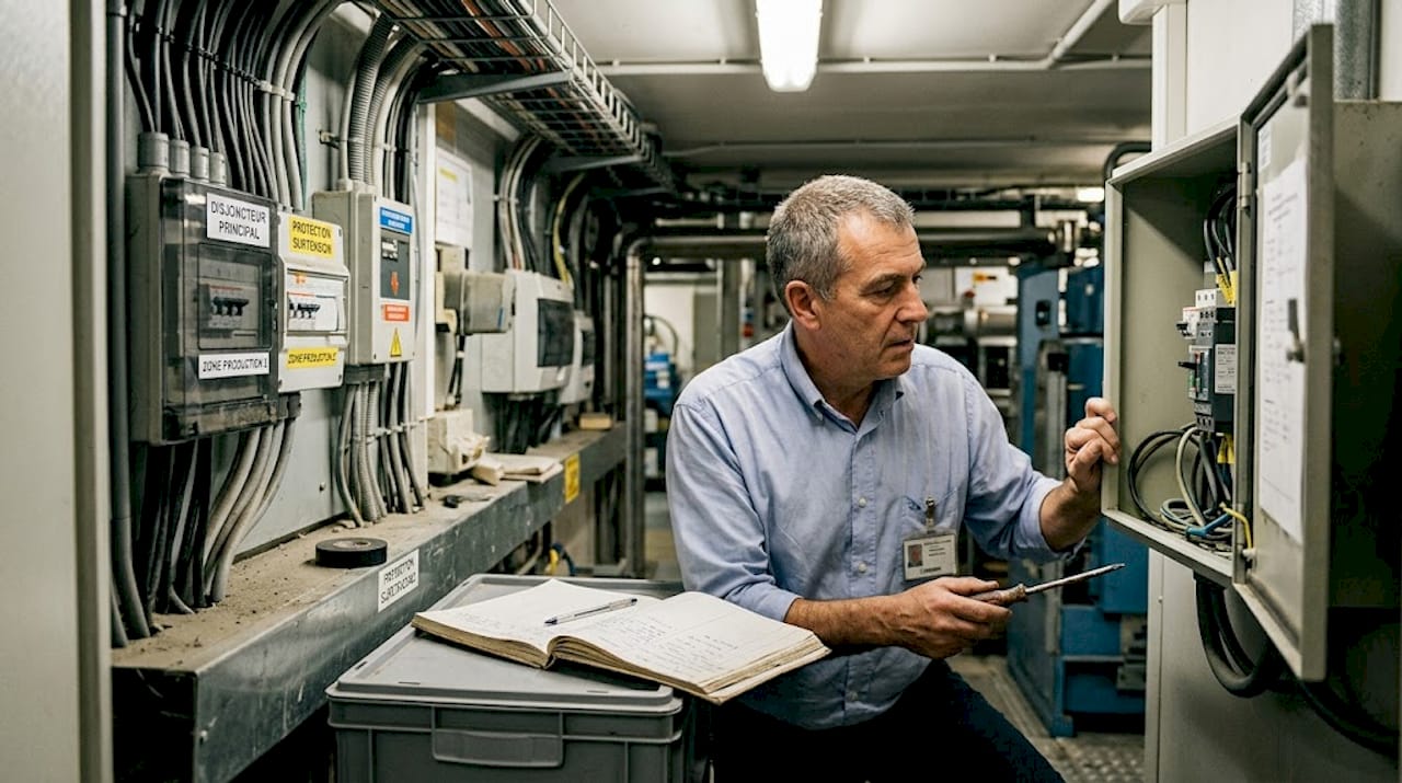 Spécialiste en vérification et maintenance des armoires de protection contre la foudre en milieu industriel