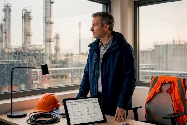 Ingénieur spécialisé en protection contre la foudre sur sites industriels