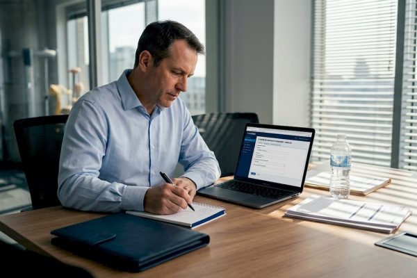 Le responsable sécurité analyse les rapports sur l’activité orageuse.
