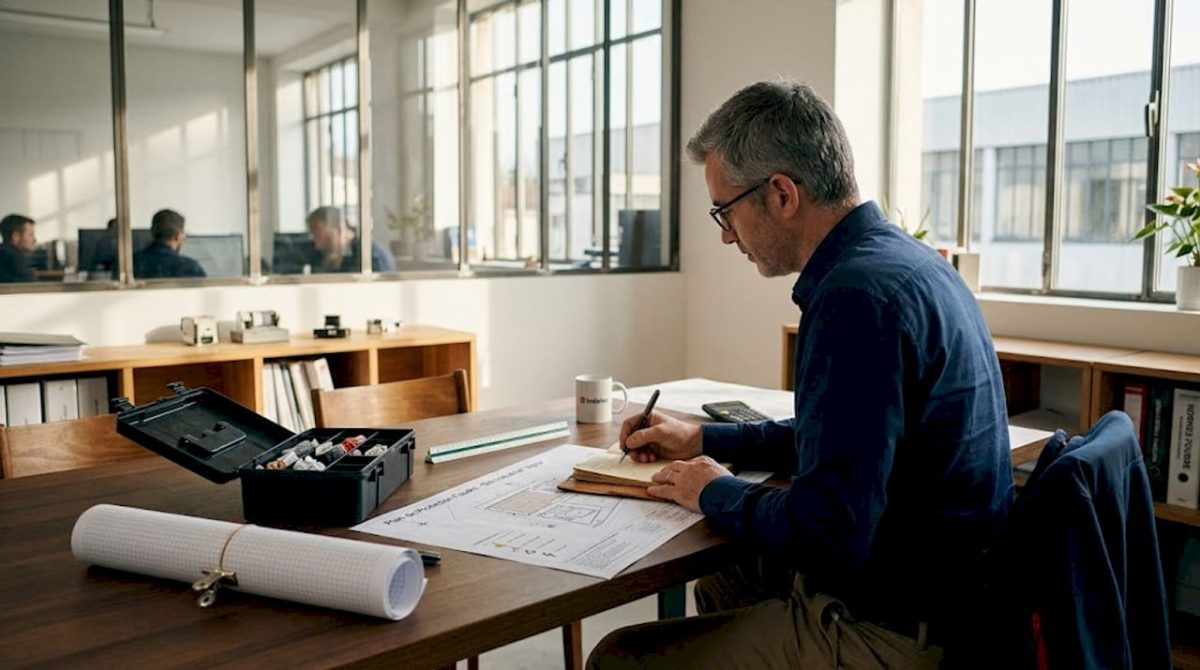 Ingénieur spécialisé dans la conception de systèmes de protection contre la foudre