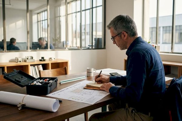 Ingénieur spécialisé dans la conception de systèmes de protection contre la foudre