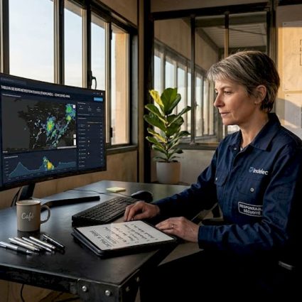 Le responsable sécurité examine les critères d’alerte liés aux orages.
