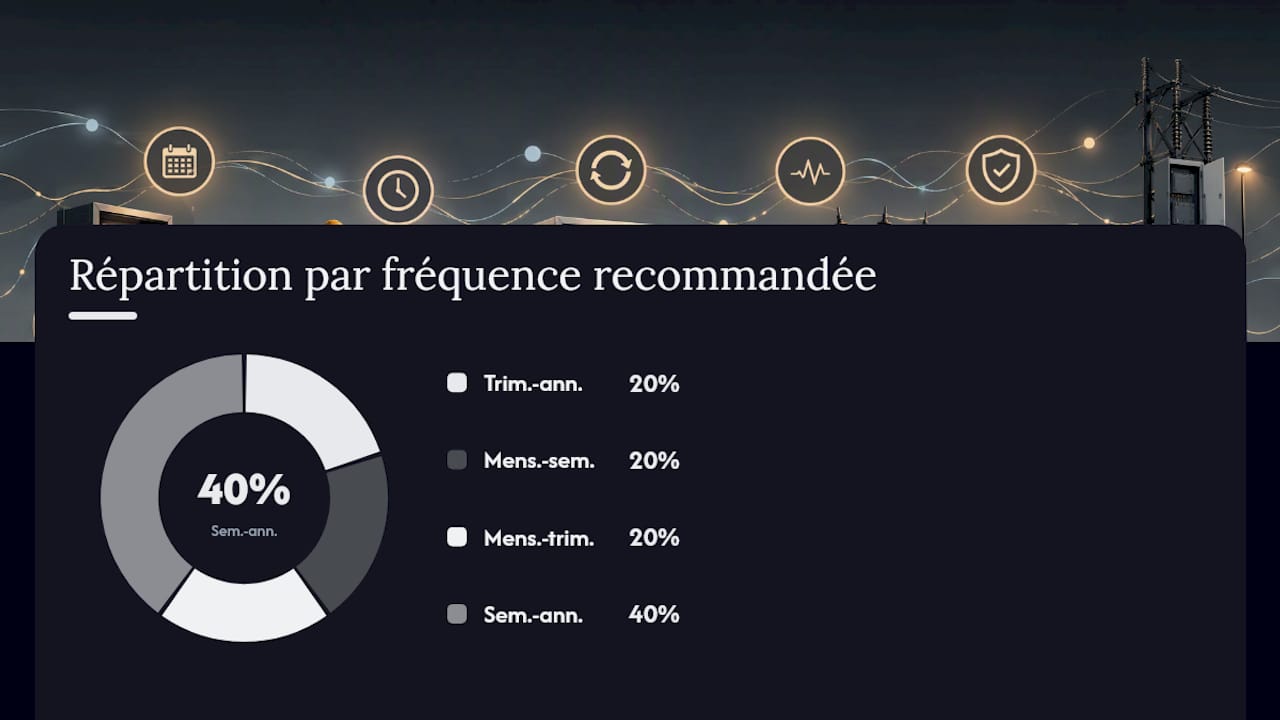 Quelles fréquences appliquer selon le type d'équipement ? — overview diagram