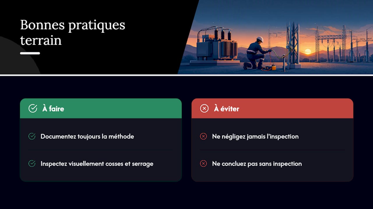 Ce que l'expérience terrain apprend sur ces mesures — overview diagram