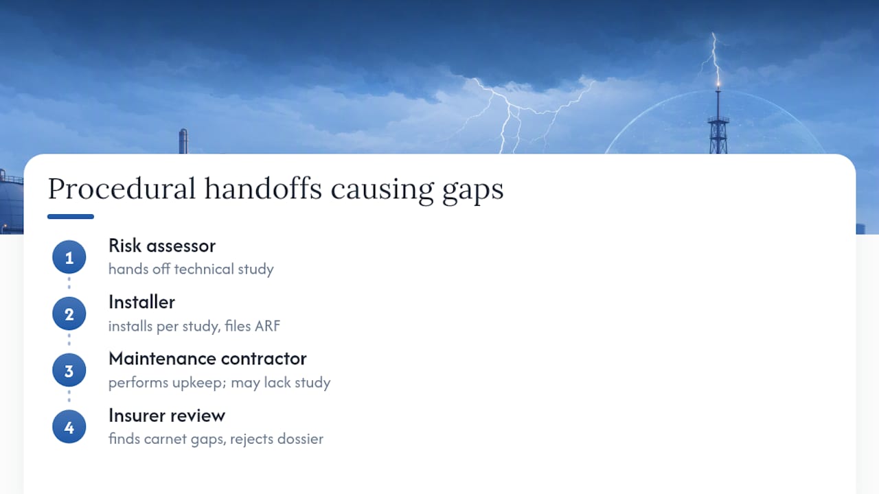 Why Most Compliance Gaps Are Procedural, Not Technical — overview diagram