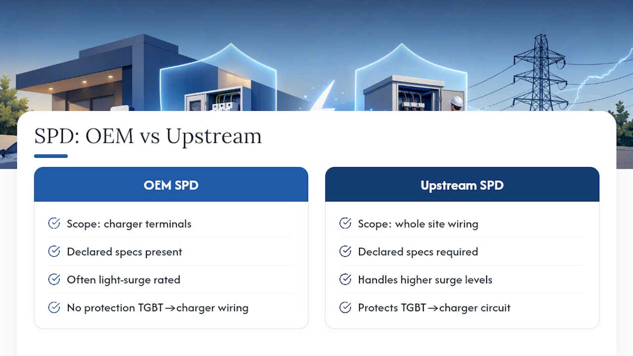 Do OEM-Integrated Parafoudres Remove the Installer's Responsibility? — overview diagram