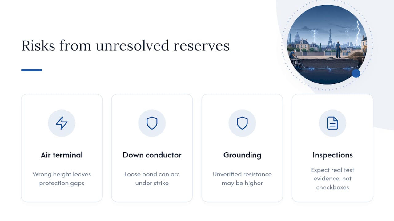 Why Unresolved Reserves Compromise Actual Protection — overview diagram