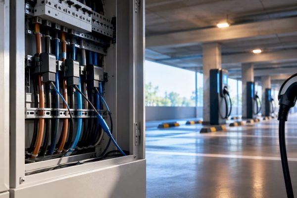 Load management sensors inside an electrical panel