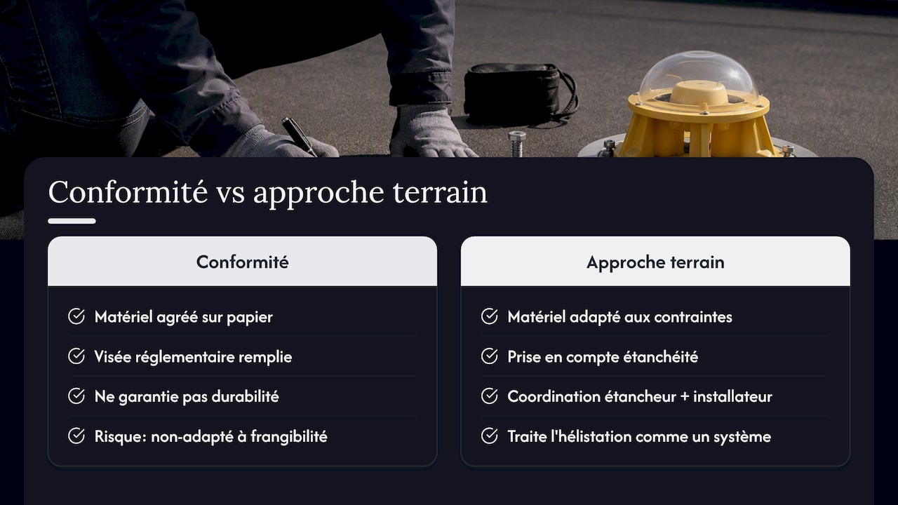 Ce que l'expérience de terrain change dans l'approche du balisage — overview diagram