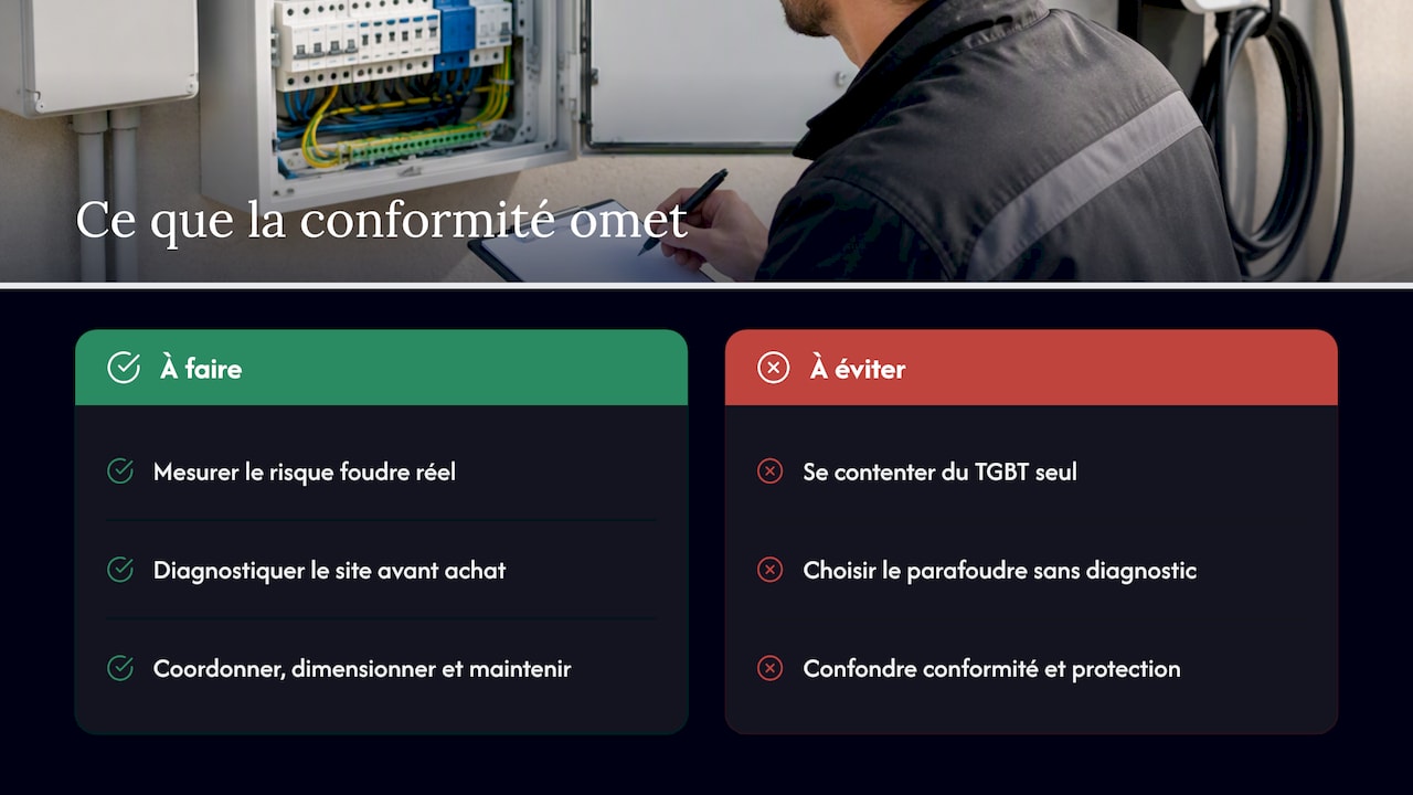 Ce que la conformité normative ne dit pas toujours — overview diagram