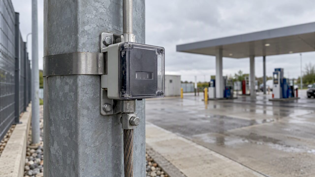 Compteur de décharges de foudre sur un conducteur