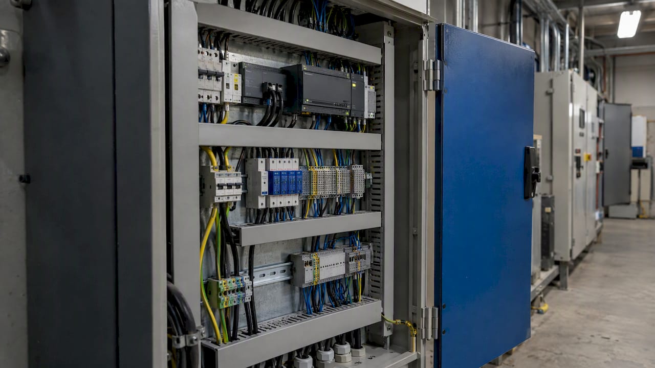 Surge protectors integrated inside a GTB cabinet