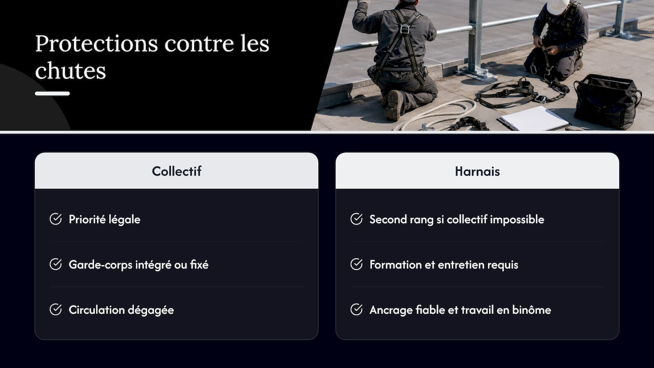 Le principe : protection collective d'abord — overview diagram