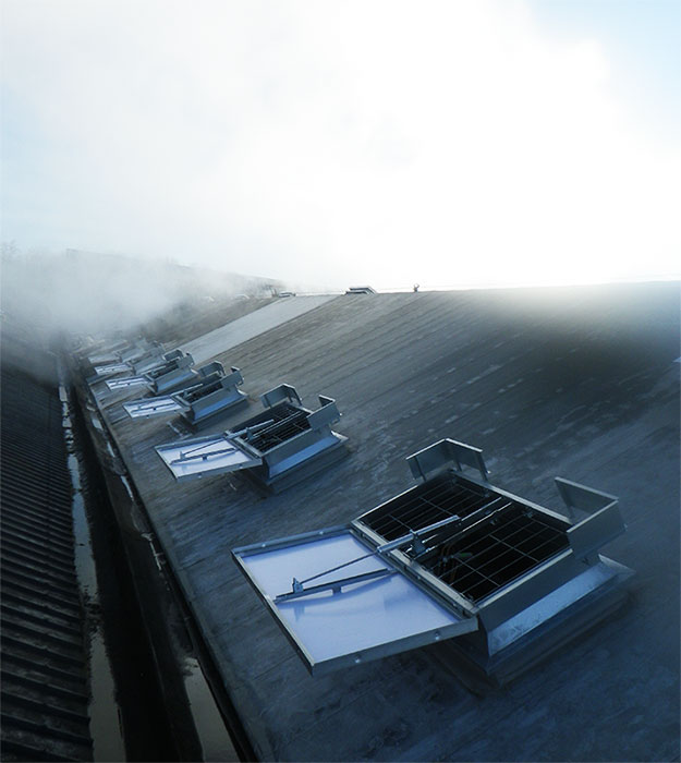 Smoke ventilation linéa - Indelec