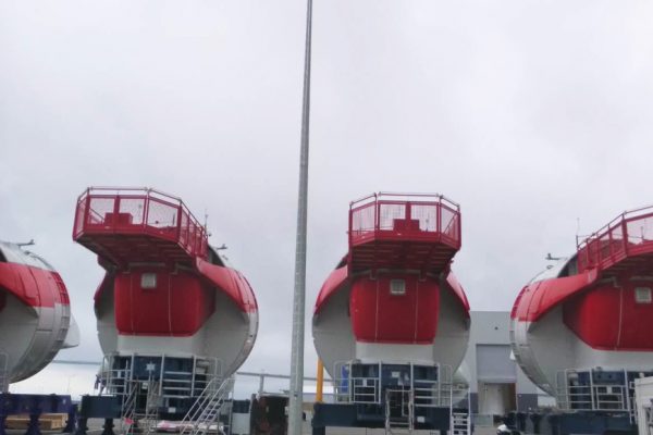 éolienne de General Electrics renewable protégé contre la foudre par Indelec