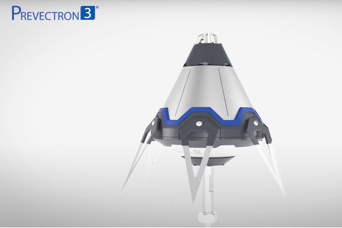 Video Indelec - Prevectron3 air terminal