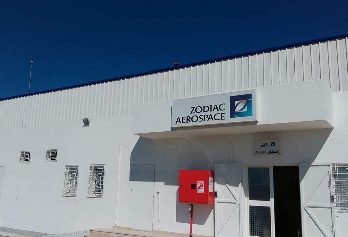 Zodiac Aerospace - site aéronautique protection foudre Indelec